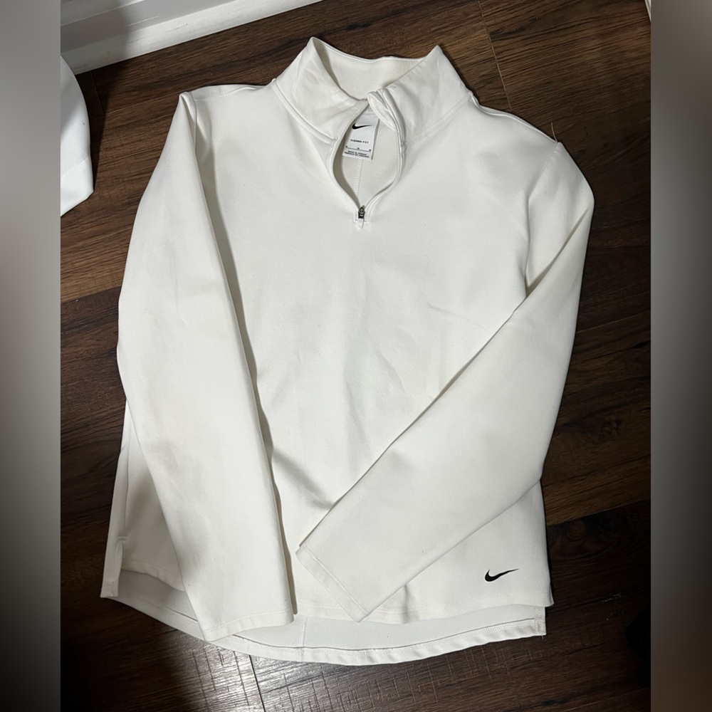 Nike Ivory Long-Sleeve Top